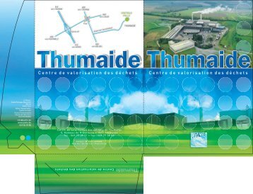 Brochure centre de valorisation des déchets de Thumaide - Ipalle