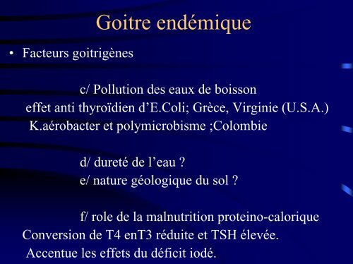Goitres plongeants et thoraciques - Association Francophone de ...