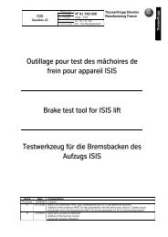 Outil test machoires frein Isis - TEF-online