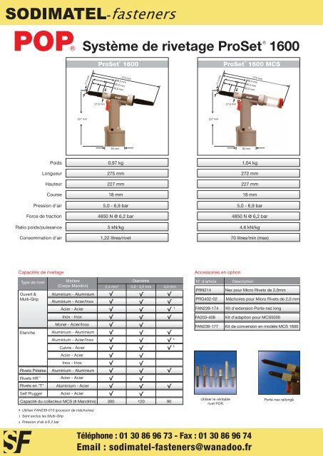 Système De Rivetage Xpress _ Système de rivetage Xpress 800 – WYFC