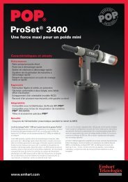 ProSet® 3400 - Emhart Americas