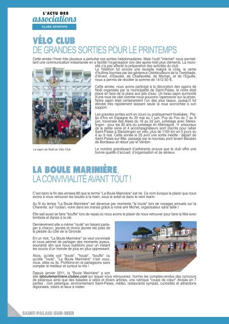 Reflet 106.pdf - Ville Saint Palais sur mer, site de la mairie de St ...
