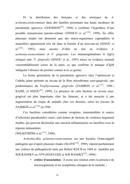 Caractéristiques cliniques et facteurs de risques des ... - SIST