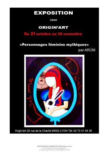 Personnages mythiques féminins