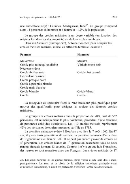 Le temps des pionniers - IUFM de l'académie de la Réunion