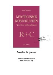 Mysticisme rosicrucien, Questions philosophiques - Ancien et ...