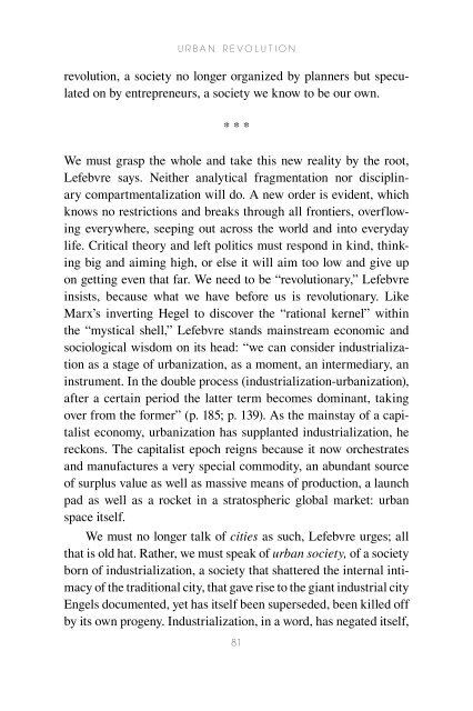 Henri Lefebvre: A Critical Introduction - autonomous learning