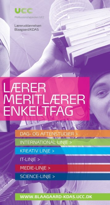 lærEr MErItlærEr EnKEltFAG - Læreruddannelsen Blaagaard/KDAS ...