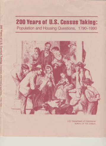 200 years of U.S. census taking - Indiana University