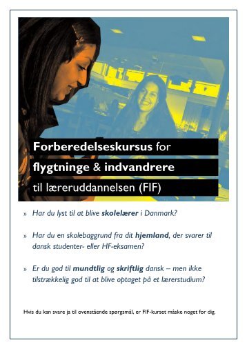 FIF - Læreruddannelsen Blaagaard/KDAS - Professionshøjskolen ...