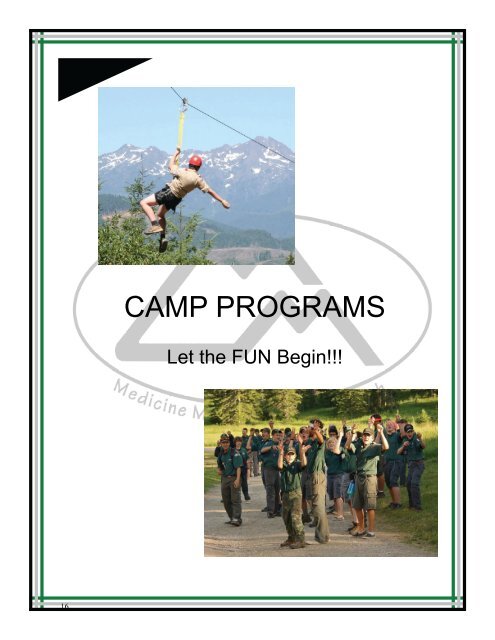 2012 CAMP LEADER GUIDEBOOK - Black Hills Area Council