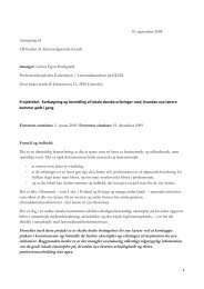 Ansøgningen til LB-fonden - Læreruddannelsen Blaagaard/KDAS