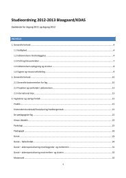 Studieordning BK 2012-13 årgange 11 og 12 - Læreruddannelsen ...