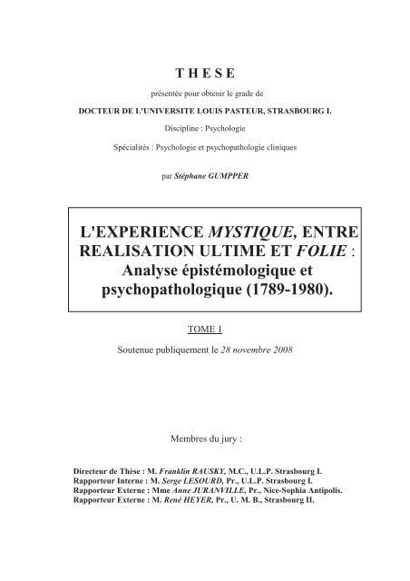 L Experience Mystique Entre Realisation Ultime Et Folie