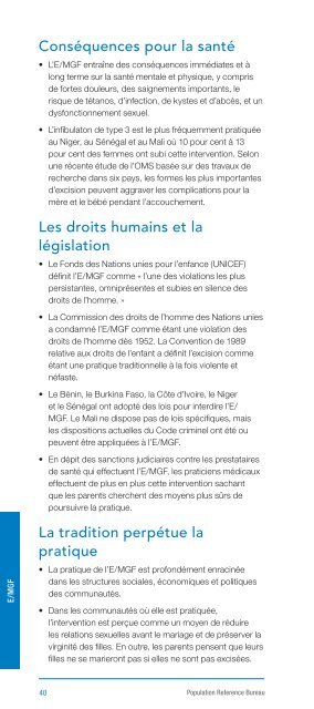 Un guide sur la santé sexuelle et reproductive en Afrique de l'ouest ...