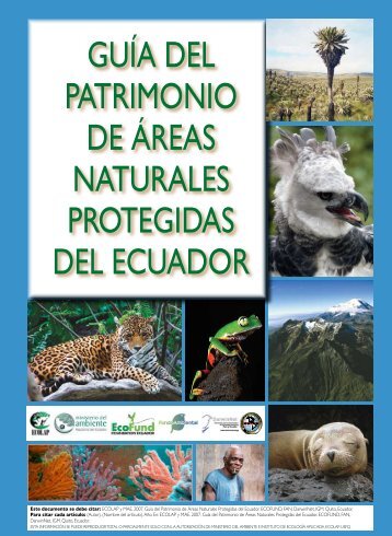 Guía del Patrimonio de Áreas Naturales Protegidas del Ecuador