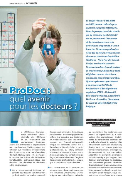 N° 281 - Mai 2012 (.pdf - 3809 Ko) - Portail de la Recherche et des ...