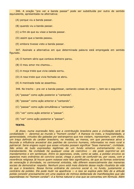 2.298 EXERCÍCIOS, COM GABARITO. - Cursocenpro.com.br