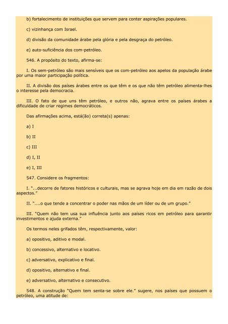 2.298 EXERCÍCIOS, COM GABARITO. - Cursocenpro.com.br