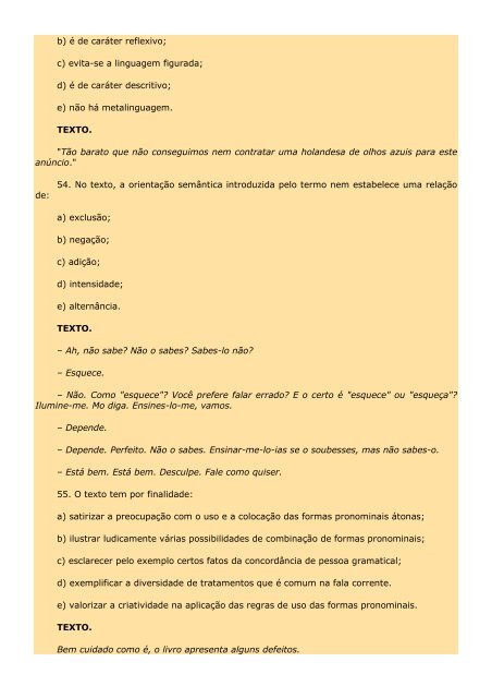 2.298 EXERCÍCIOS, COM GABARITO. - Cursocenpro.com.br