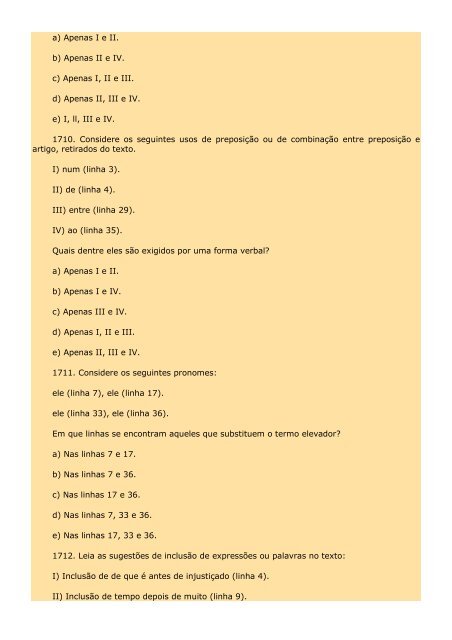 2.298 EXERCÍCIOS, COM GABARITO. - Cursocenpro.com.br