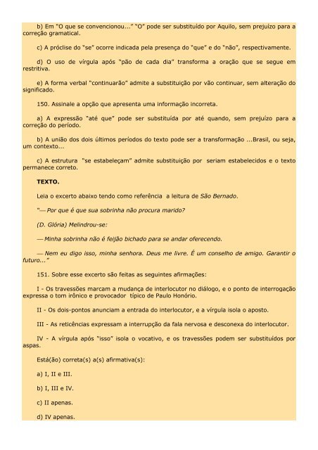 2.298 EXERCÍCIOS, COM GABARITO. - Cursocenpro.com.br