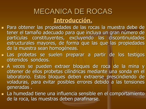 Propiedades de las rocas - Blog de ESPOL