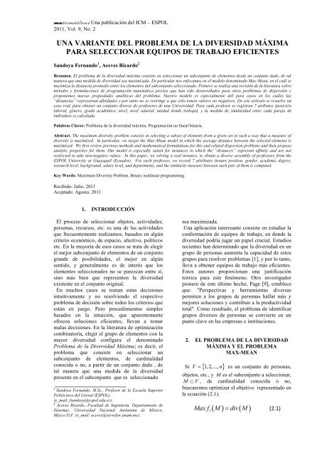 matemática - Blog de ESPOL - Escuela Superior Politécnica del Litoral