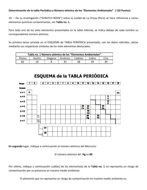 RUBRICA de la PREGUNTA no10 1era ... - Blog de ESPOL