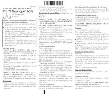 Nootropyl® 2O% - UCB