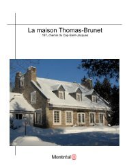 La maison Thomas-Brunet – 187, chemin du Cap ... - Ville de Montréal