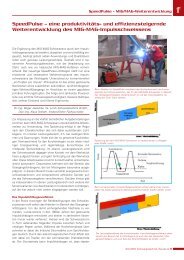 SpeedPulse â eine produktivitÃ¤ts- und effizienzsteigernde - IQ Welding