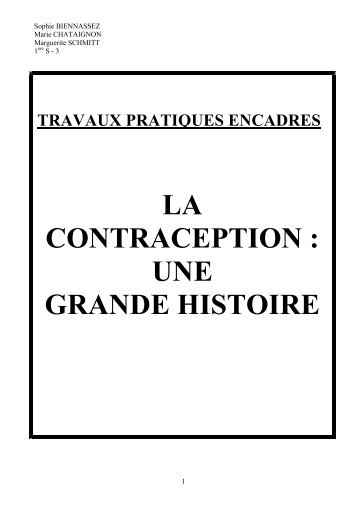 la contraception : une grande histoire - Docteur Didier Cosserat