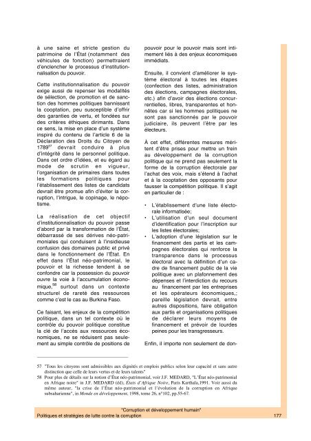chapitre 8 politiques et stratégies de lutte contre la corruption - PNUD