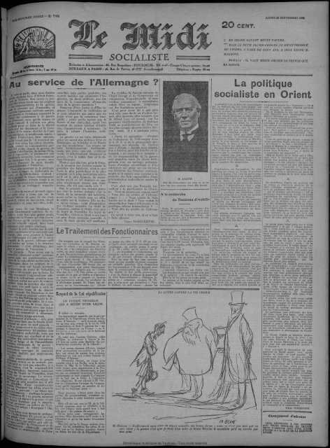 service de l'Allemagne ? - Bibliothèque de Toulouse