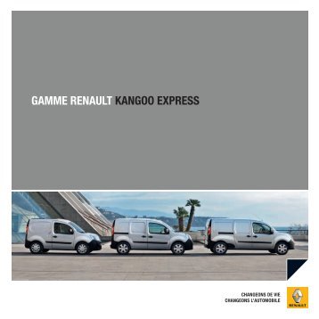 GAMME RENAULT KANGOO EXPRESS - Groupe Guilmault