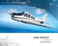 Beechcraft BONANZA g36 SOme AIRCRAFT gReATNeSS. ASPIRe ...