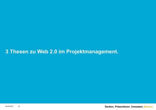 SPM Frühjahrestagung. Projektmanagement 2.0. Erfolgreicher ...