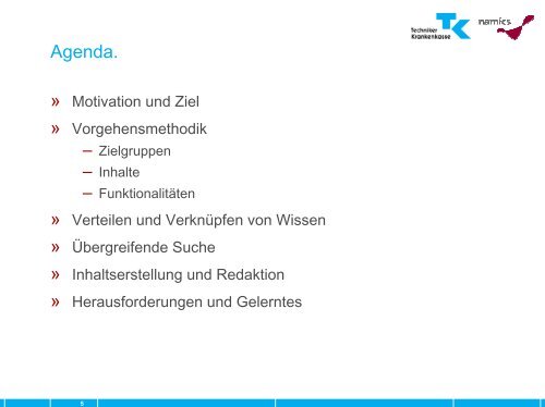 Wissensmanagement im Intranet der Techniker Krankenkasse