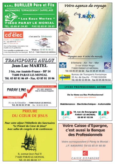 Paray-le-Monial 05.indd - Le Journal de Saône et Loire