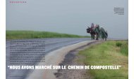 “NOUS AVONS MARCHÉ SUR LE CHEMIN DE COMPOSTELLE”