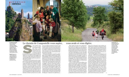 “NOUS AVONS MARCHÉ SUR LE CHEMIN DE COMPOSTELLE”