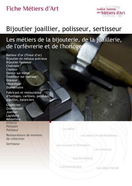 joaillier - sertisseur - polisseur Télécharger au format PDF