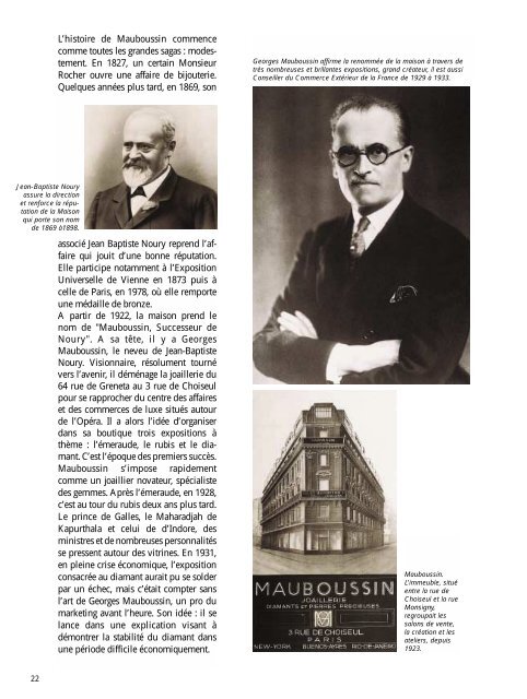 Mauboussin Joaillerie - Magazine Sports et Loisirs