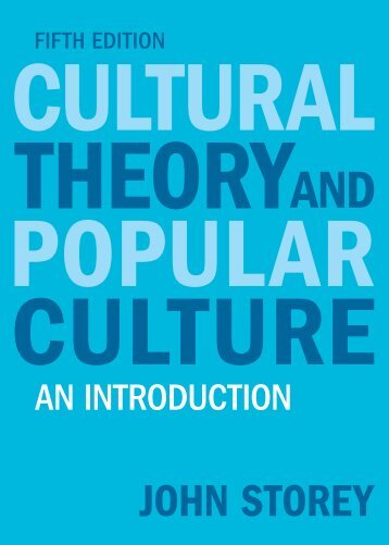 Cultural Theory and Popular Culture