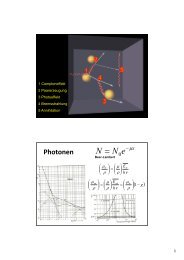 Tiefendosiskurve (Elektronen)