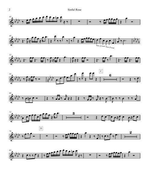 Sheet Music - BGSU Blogs