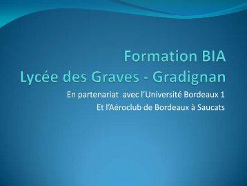 II-1 Les différentes formes d 'ailes - IMS