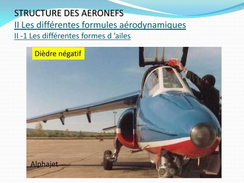 II-1 Les différentes formes d 'ailes - IMS