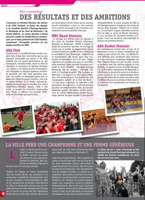 Téléchargez le magazine - Aulnoye-Aymeries